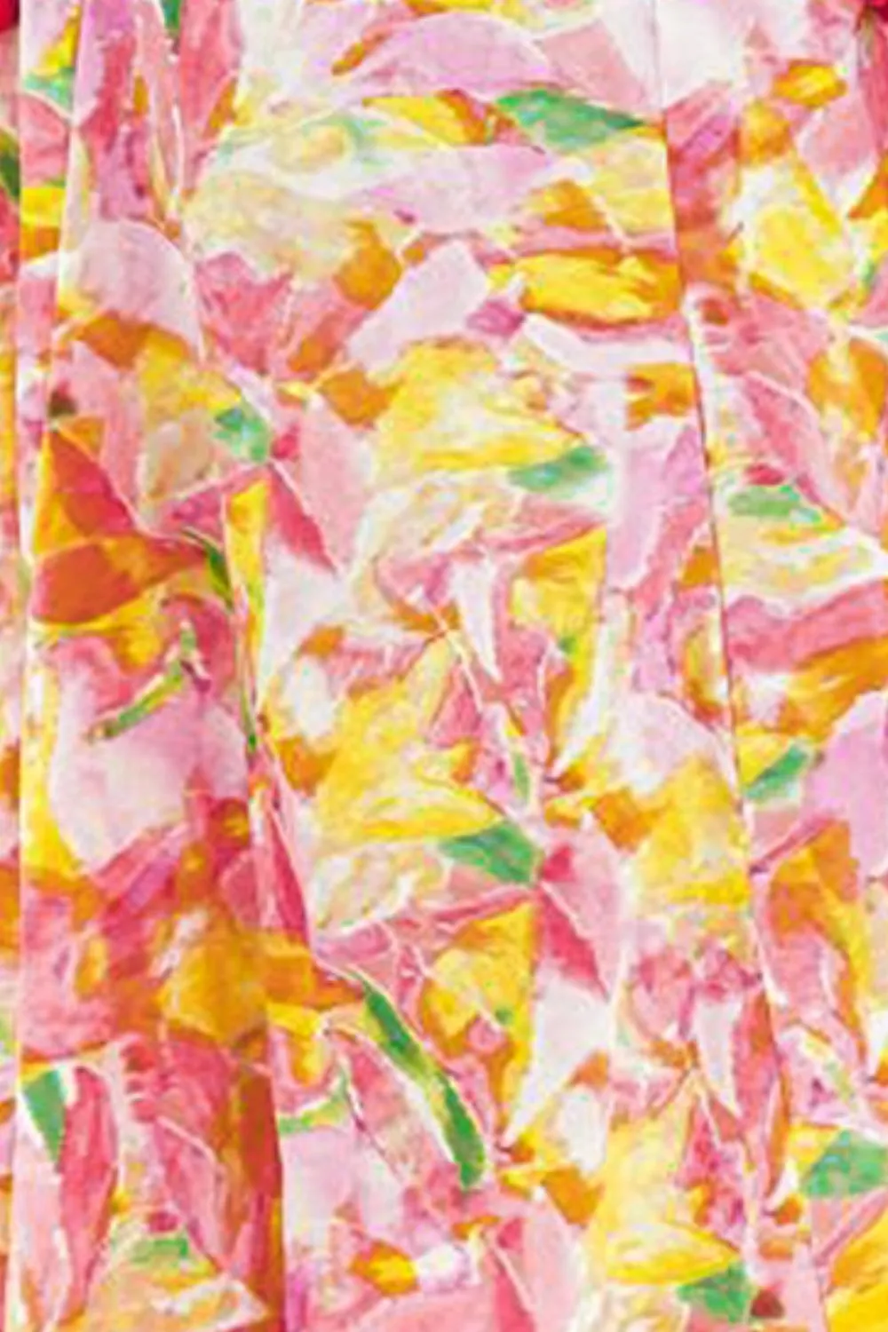 Tied Printed V-Neck Short Sleeve Dress sold by Charming Charlie product image thumbnail 3