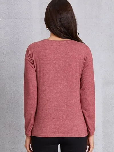 Graphic Round Neck Long Sleeve T-Shirt sold by Charming Charlie product image thumbnail 2