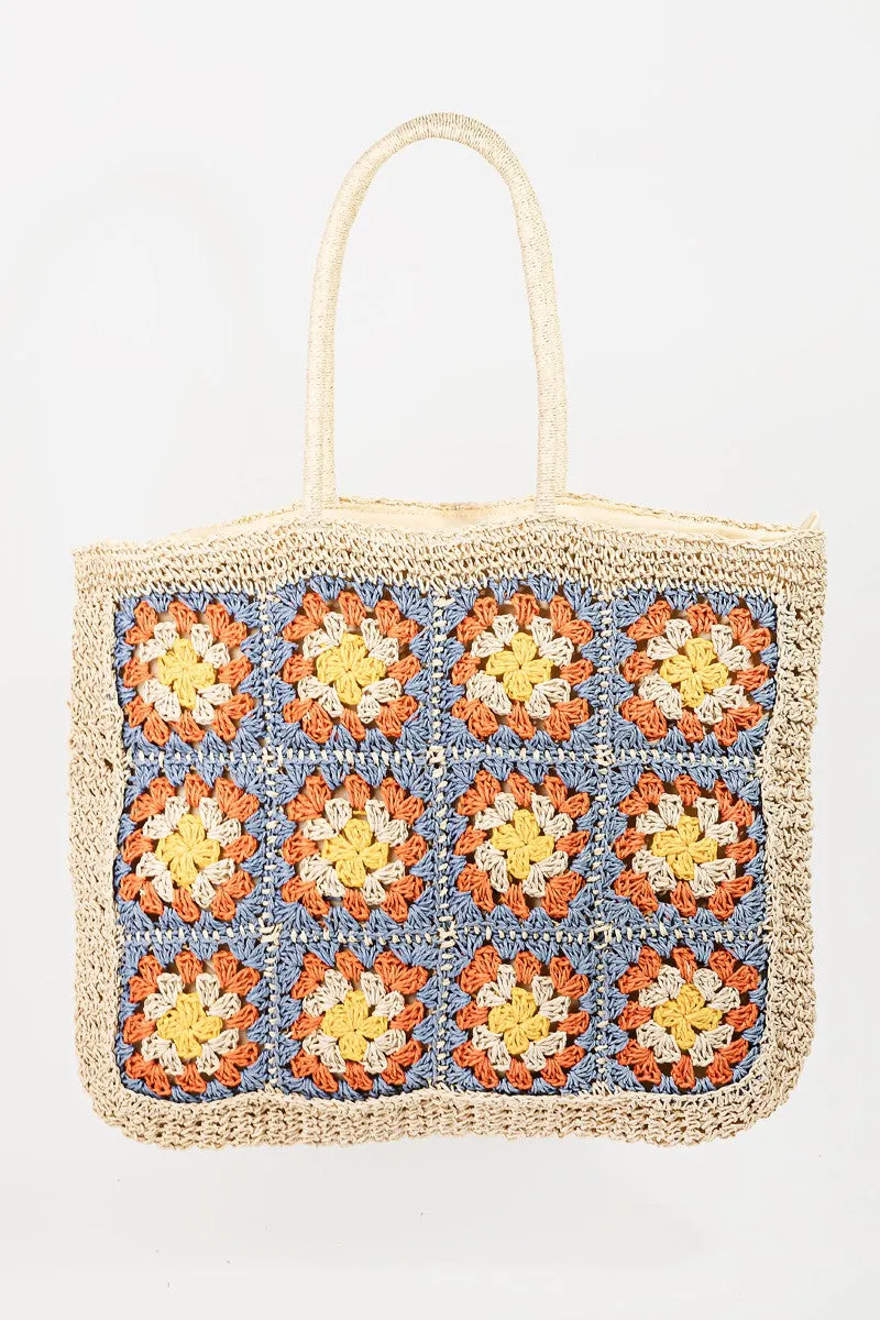 Fame Flower Braided Tote Bag sold by Charming Charlie