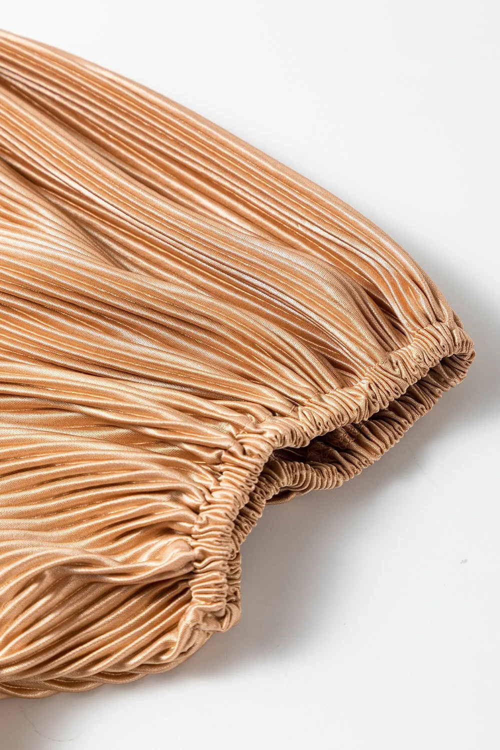 Round Neck Puff Sleeve Top and Pants Set sold by Charming Charlie product image thumbnail 5