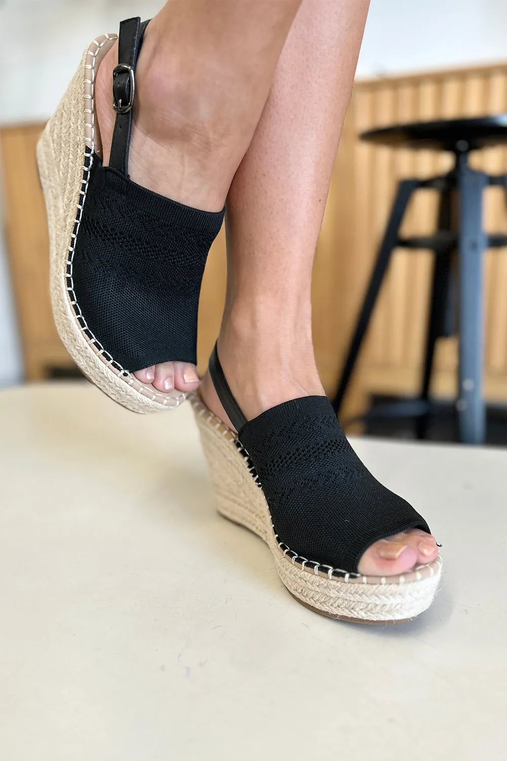 Forever Link Peep Toe High Heel Sandals sold by Charming Charlie product image thumbnail 3