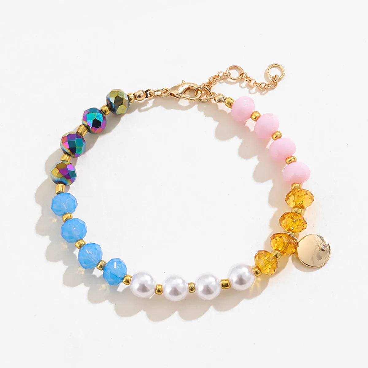 Contrast Bead Copper Bracelet sold by Charming Charlie product image thumbnail 2