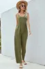 V-Neck Spaghetti Strap Wide Leg Jumpsuit sold by Charming Charlie