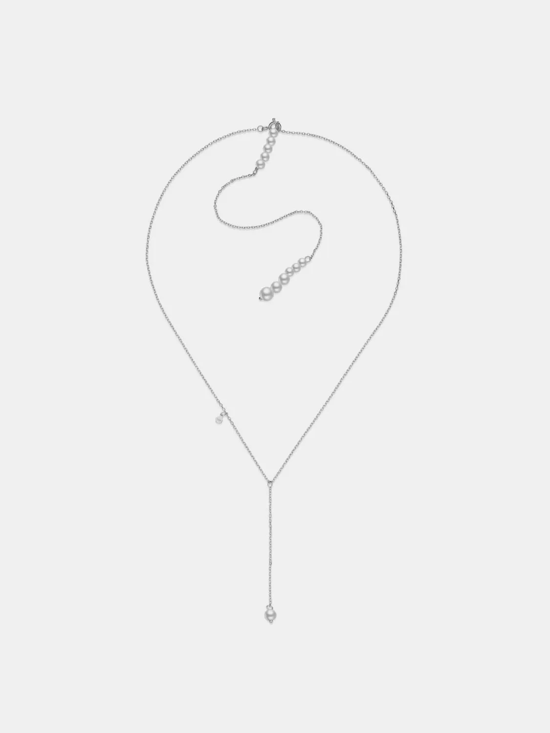 925 Sterling Silver Freshwater Pearl Necklace sold by Charming Charlie product image thumbnail 4