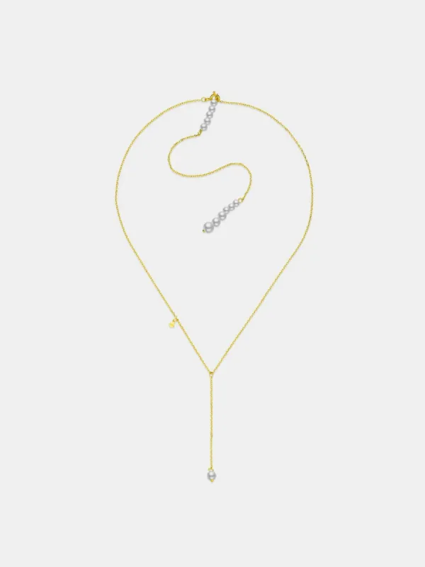 925 Sterling Silver Freshwater Pearl Necklace sold by Charming Charlie
