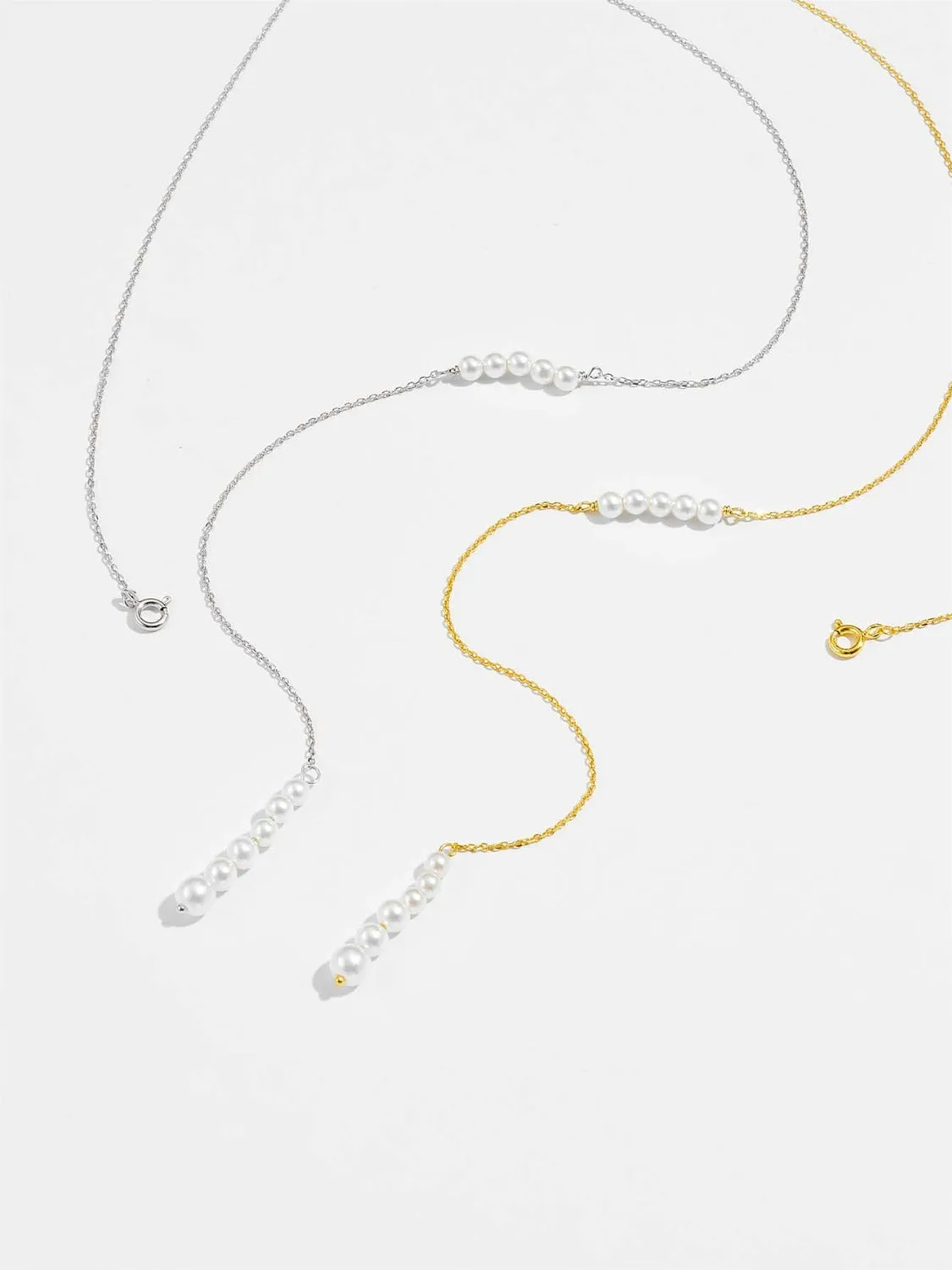 925 Sterling Silver Freshwater Pearl Necklace sold by Charming Charlie product image thumbnail 5