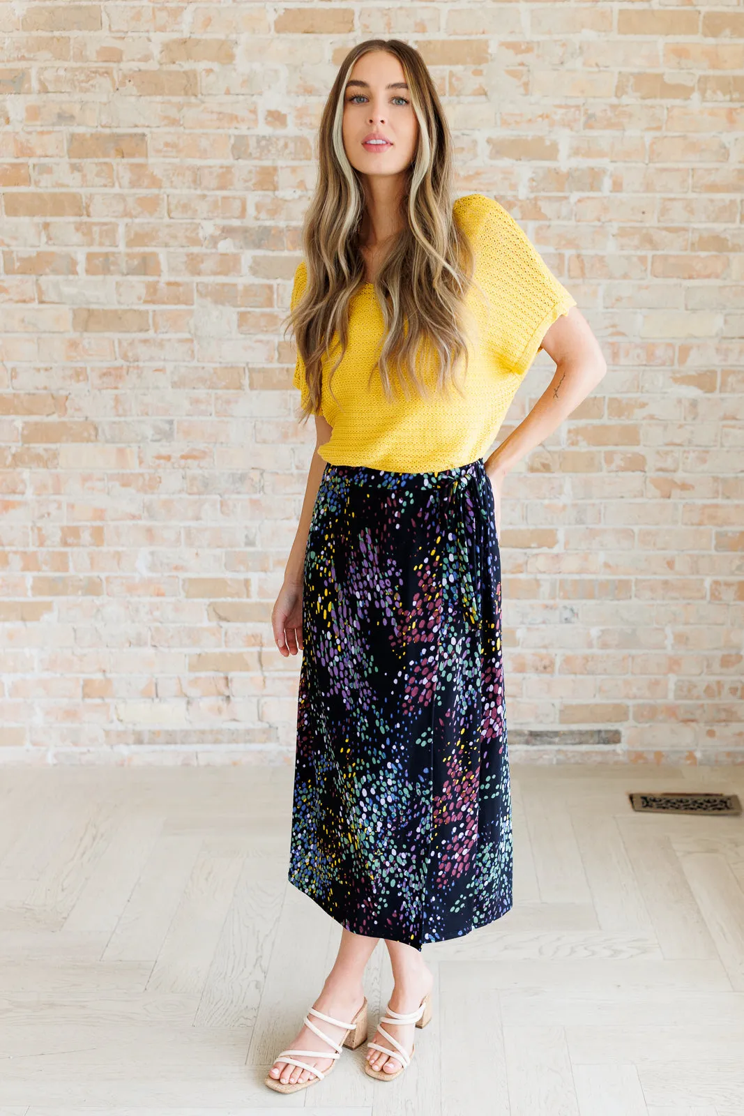 New Obsession Wrap Skirt sold by Charming Charlie product image thumbnail 4