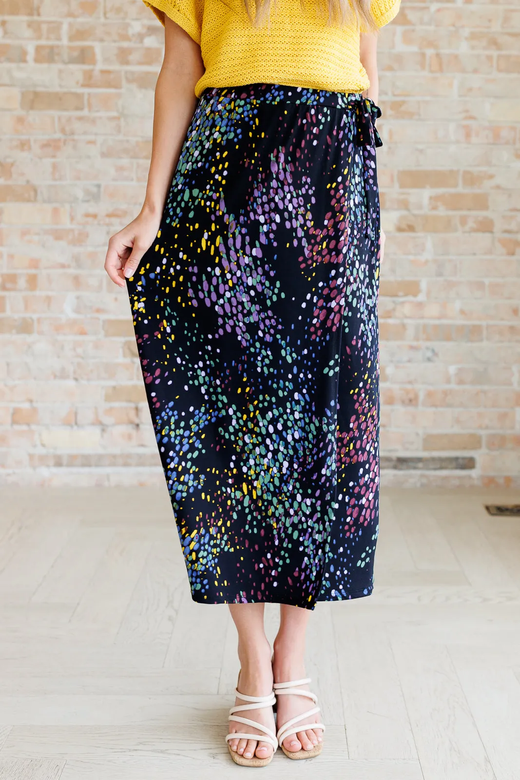 New Obsession Wrap Skirt sold by Charming Charlie product image thumbnail 2