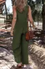 V-Neck Sleeveless Wide Leg Jumpsuit sold by Charming Charlie