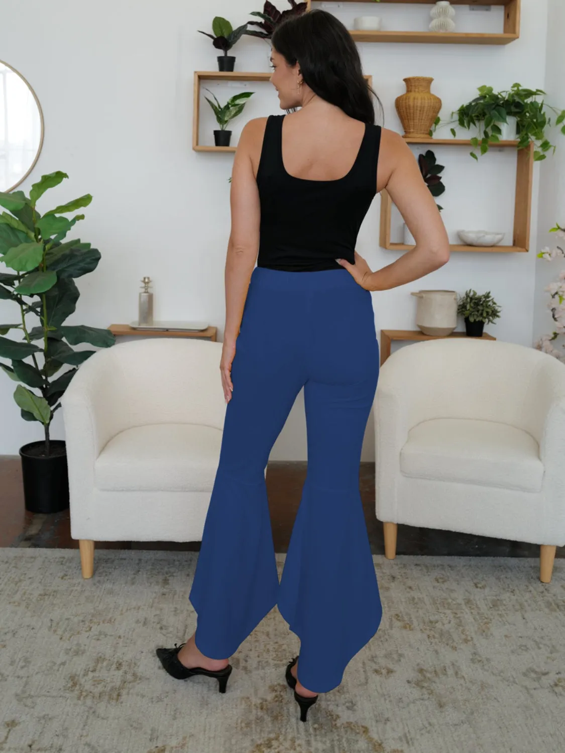 High-Low Bootcut Pants sold by Charming Charlie product image thumbnail 5