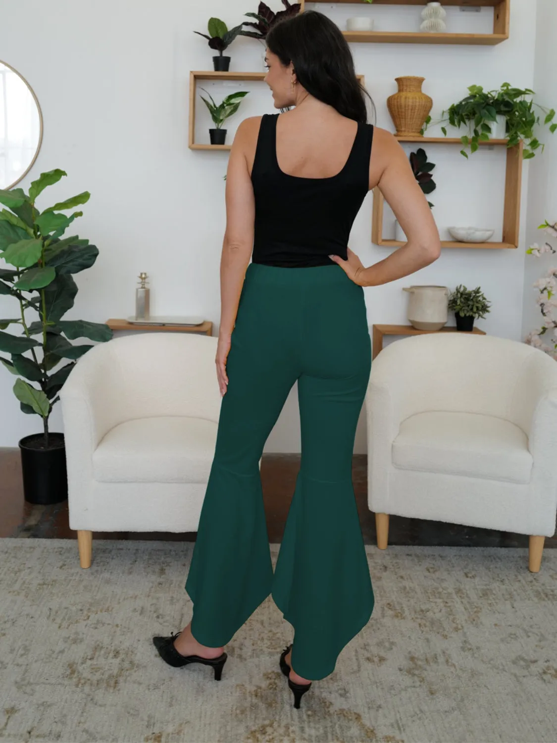 High-Low Bootcut Pants sold by Charming Charlie product image thumbnail 2