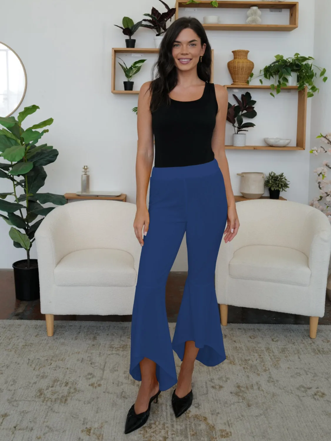 High-Low Bootcut Pants sold by Charming Charlie product image thumbnail 4