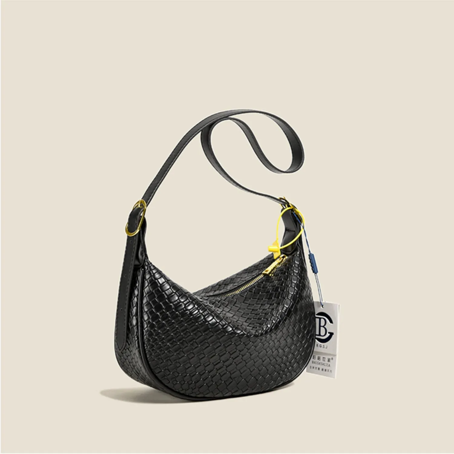 PU Leather Medium Shoulder Bag sold by Charming Charlie product image thumbnail 3