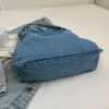 Adjustable Strap Denim Shoulder Bag sold by Charming Charlie