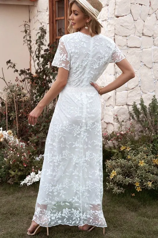 Lace maxi dress sold by Charming Charlie product image thumbnail 2