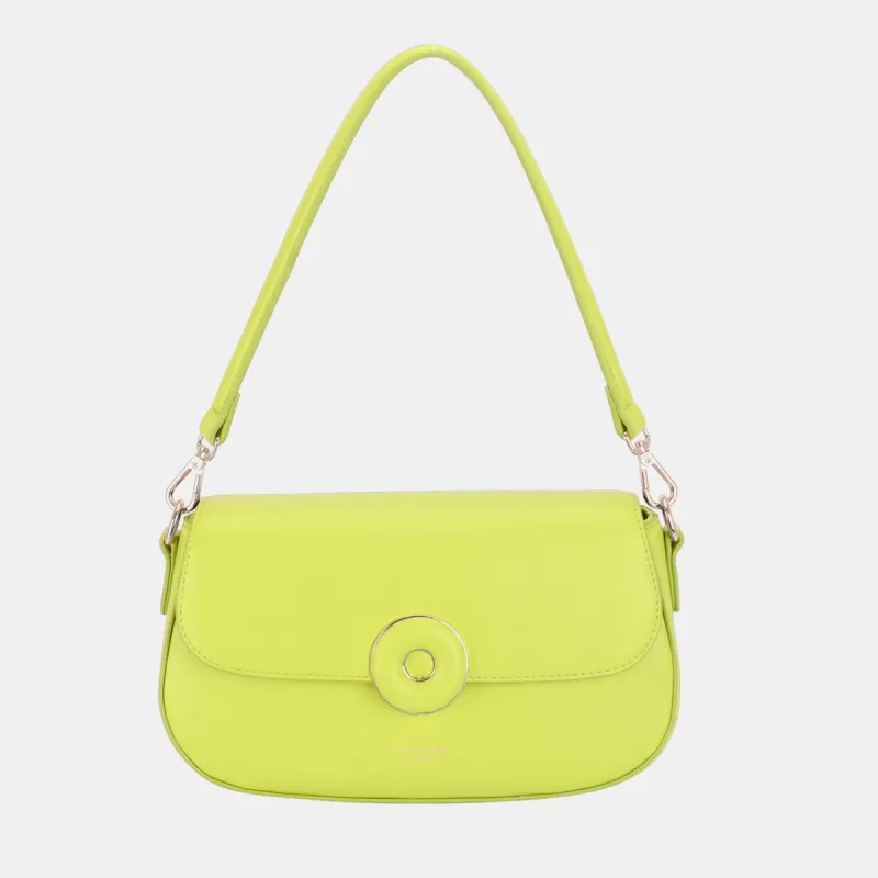 David Jones PU Leather Shoulder Bag sold by Charming Charlie