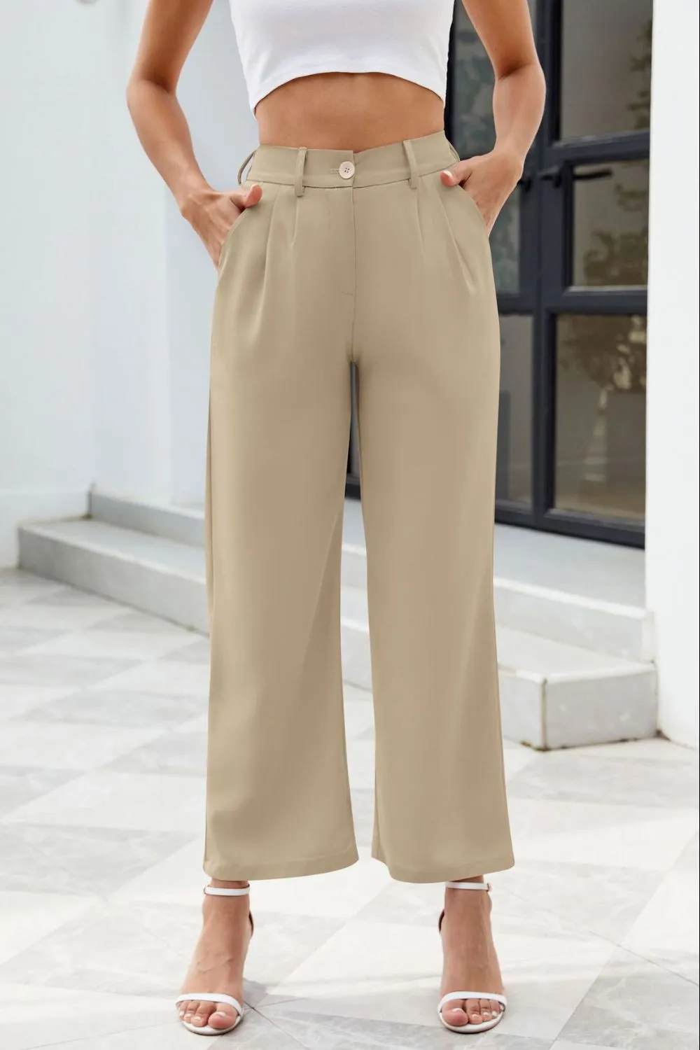 Pocketed High Waist Pants sold by Charming Charlie product image thumbnail 5