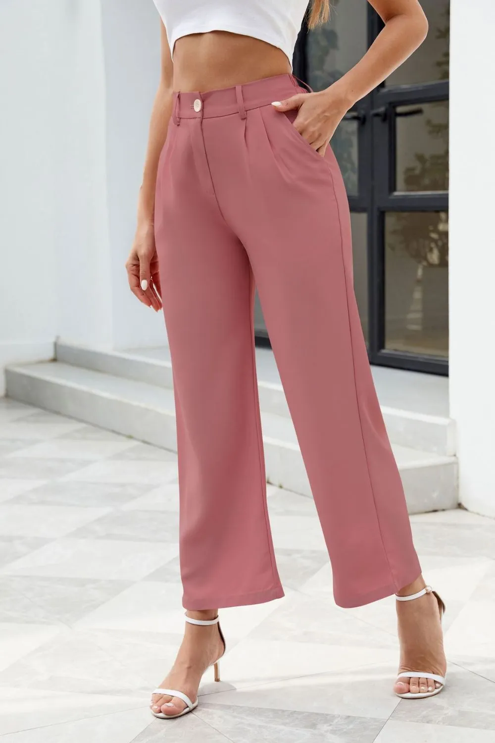 Pocketed High Waist Pants sold by Charming Charlie product image thumbnail 3