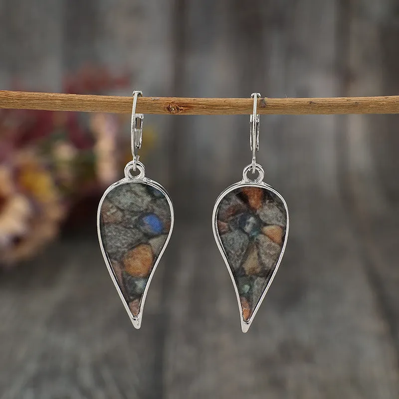 Natural Stone Dangle Earrings sold by Charming Charlie product image thumbnail 4
