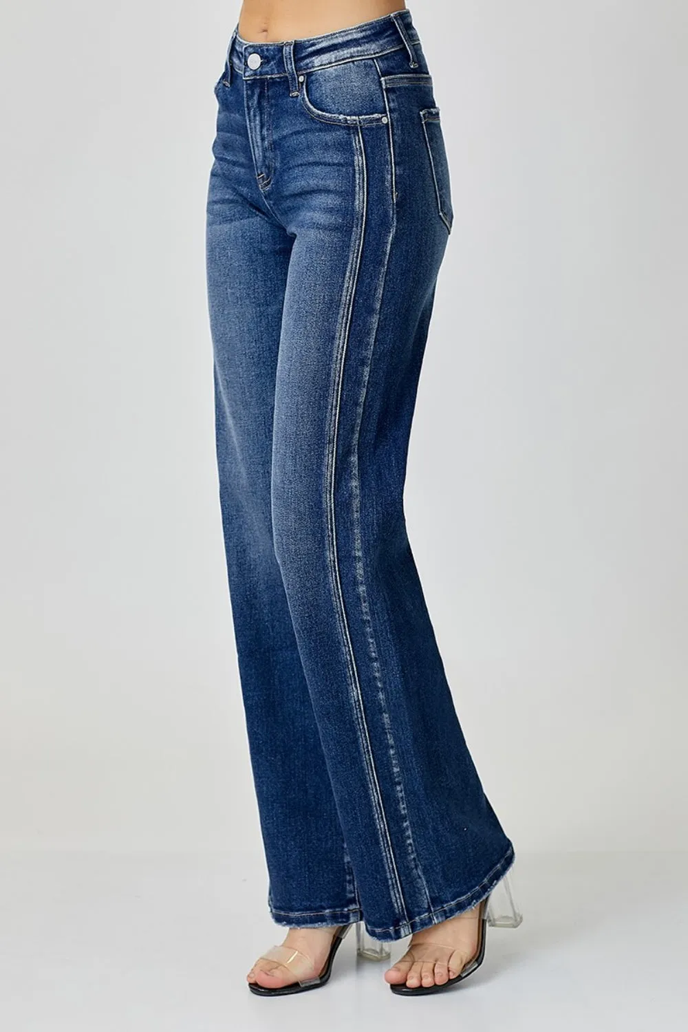 RISEN Mid Rise Straight Jeans sold by Charming Charlie product image thumbnail 5
