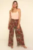 Haptics Smocked Waist Paisley Print Pants sold by Charming Charlie