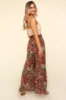 Haptics Smocked Waist Paisley Print Pants sold by Charming Charlie