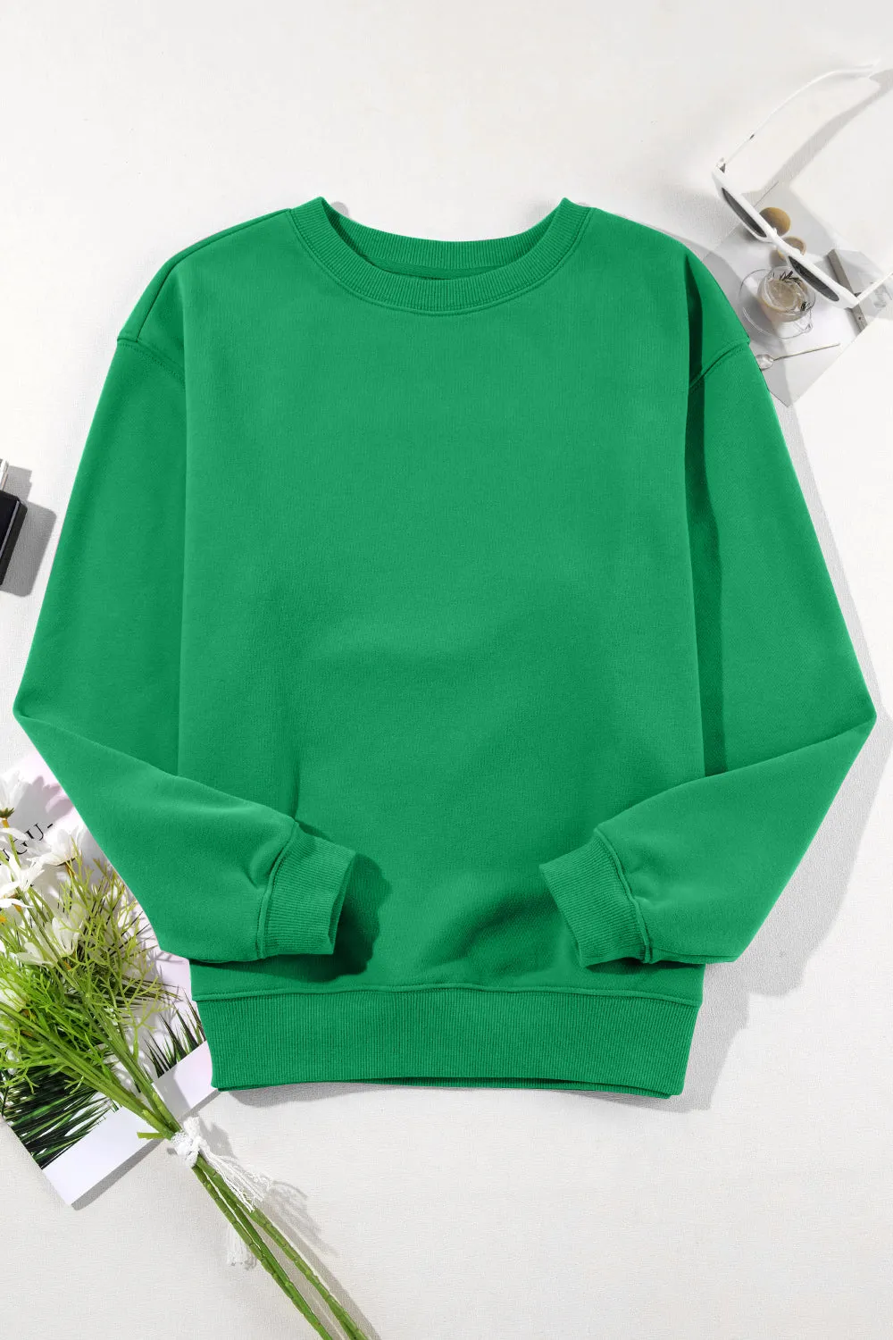 Round Neck Long Sleeve Sweatshirt sold by Charming Charlie product image thumbnail 3