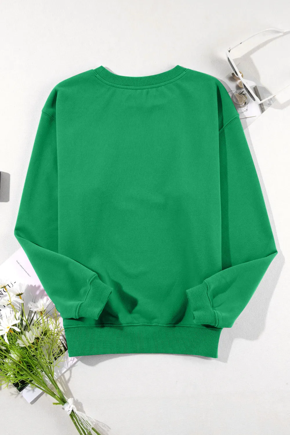 Round Neck Long Sleeve Sweatshirt sold by Charming Charlie product image thumbnail 4