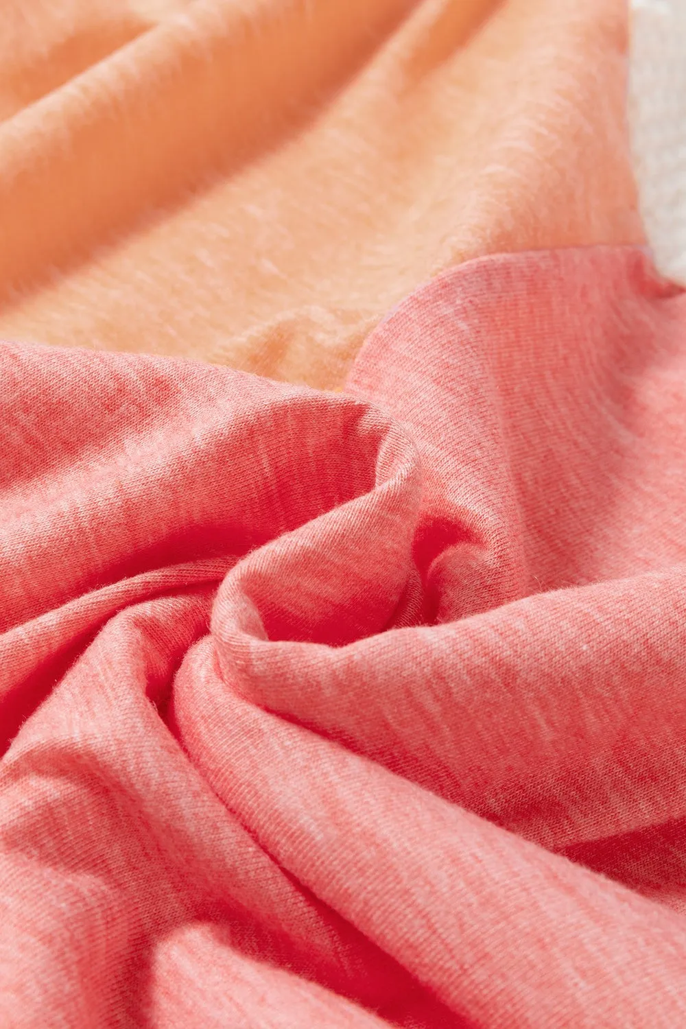 Plus Size Color Block Round Neck Short Sleeve T-Shirt sold by Charming Charlie product image thumbnail 4