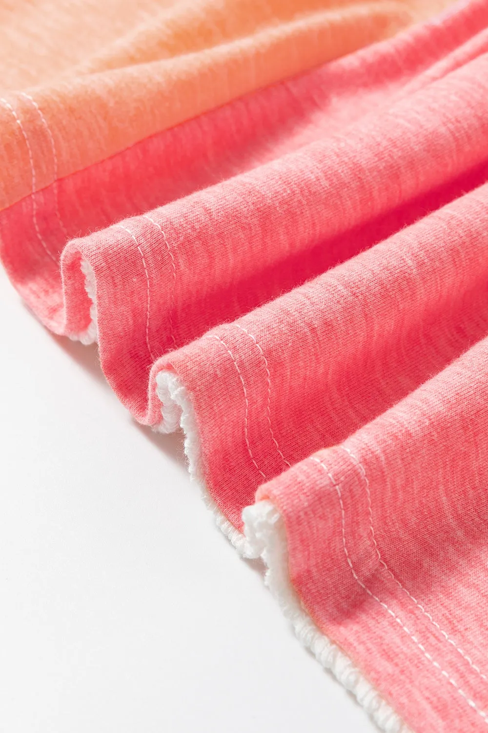 Plus Size Color Block Round Neck Short Sleeve T-Shirt sold by Charming Charlie product image thumbnail 5