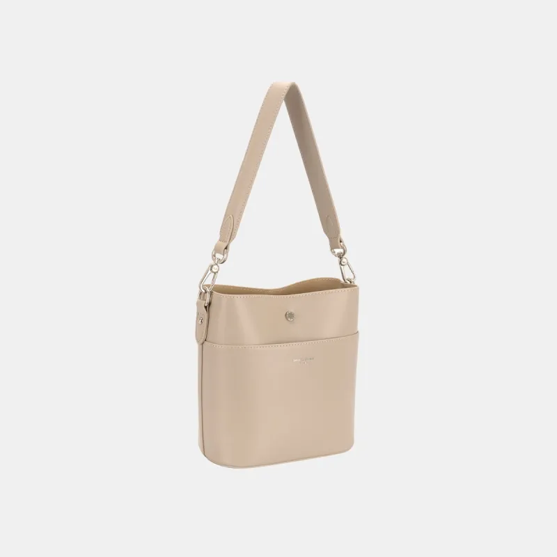 David Jones PU Leather Shoulder Bag sold by Charming Charlie