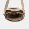 David Jones PU Leather Shoulder Bag sold by Charming Charlie