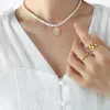 18K Gold-Plated Freshwater Pearl Necklace sold by Charming Charlie