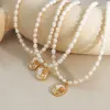 18K Gold-Plated Freshwater Pearl Necklace sold by Charming Charlie
