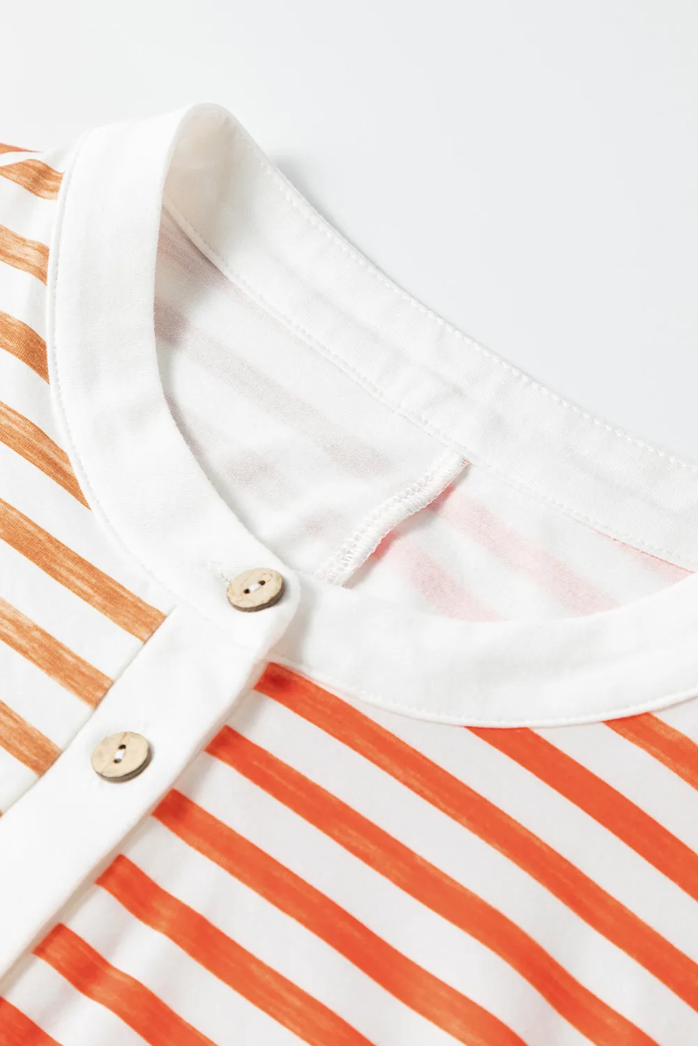 Striped Round Neck Sleeveless Jumpsuit sold by Charming Charlie product image thumbnail 4