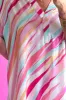Color Block V-Neck Half Sleeve Blouse sold by Charming Charlie