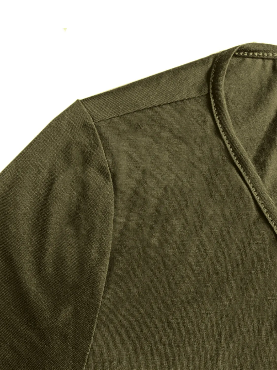 Drawstring Surplice Short Sleeve Jumpsuit sold by Charming Charlie product image thumbnail 5