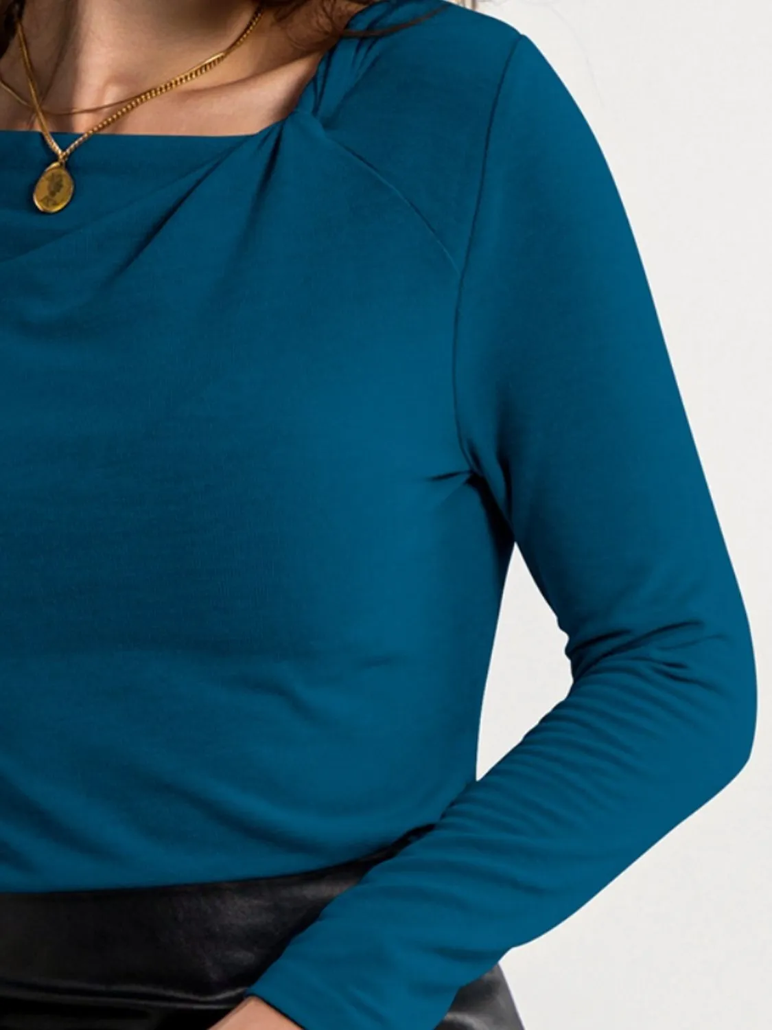 Twisted Long Sleeve T-Shirt sold by Charming Charlie product image thumbnail 3