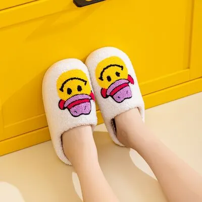Melody Smiley Face Slippers sold by Charming Charlie product image thumbnail 2