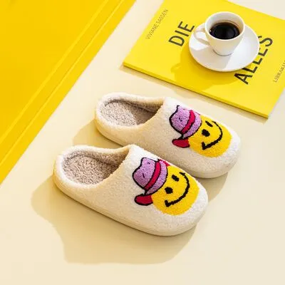 Melody Smiley Face Slippers sold by Charming Charlie product image thumbnail 3