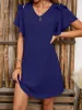 V-Neck Flutter Sleeve Mini Dress sold by Charming Charlie