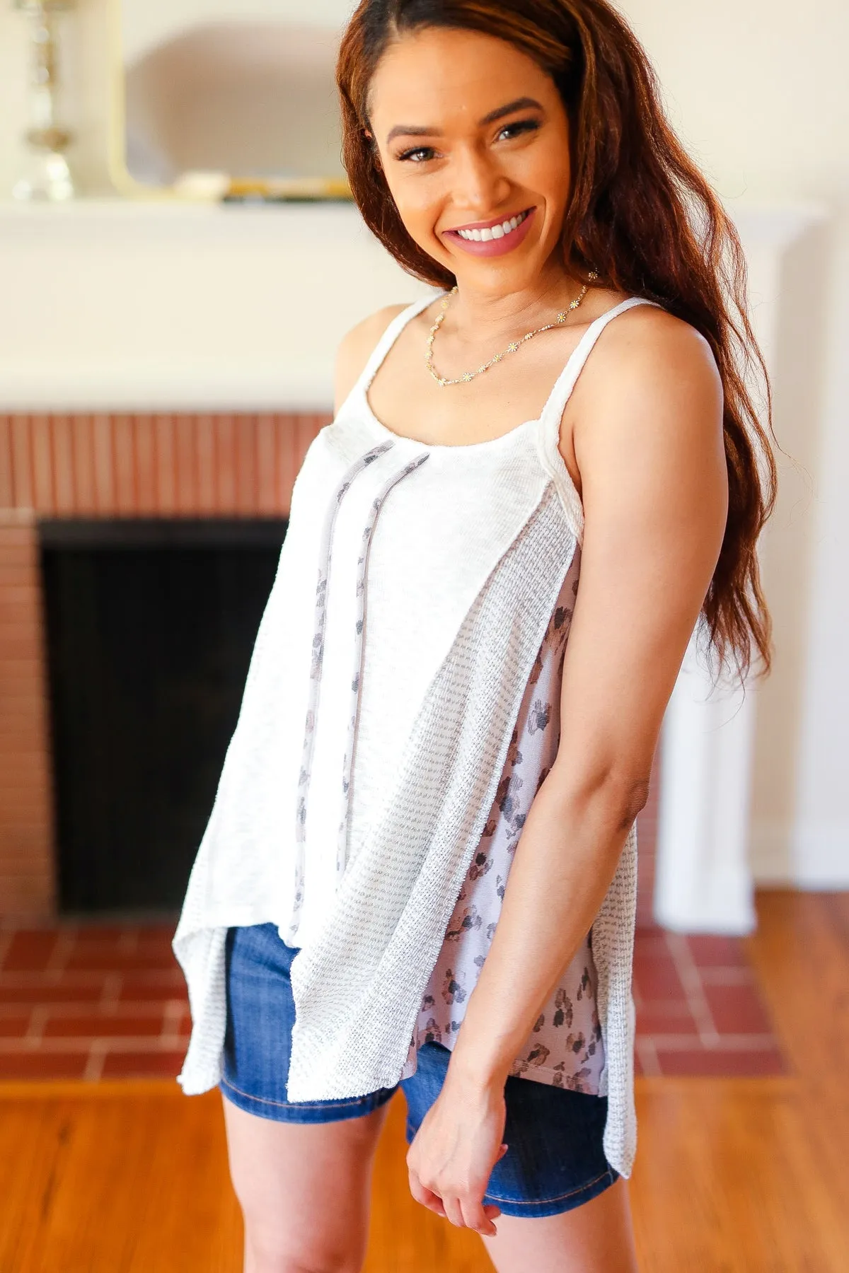 Boho Patchwork Print Halter Tank sold by Charming Charlie product image thumbnail 5