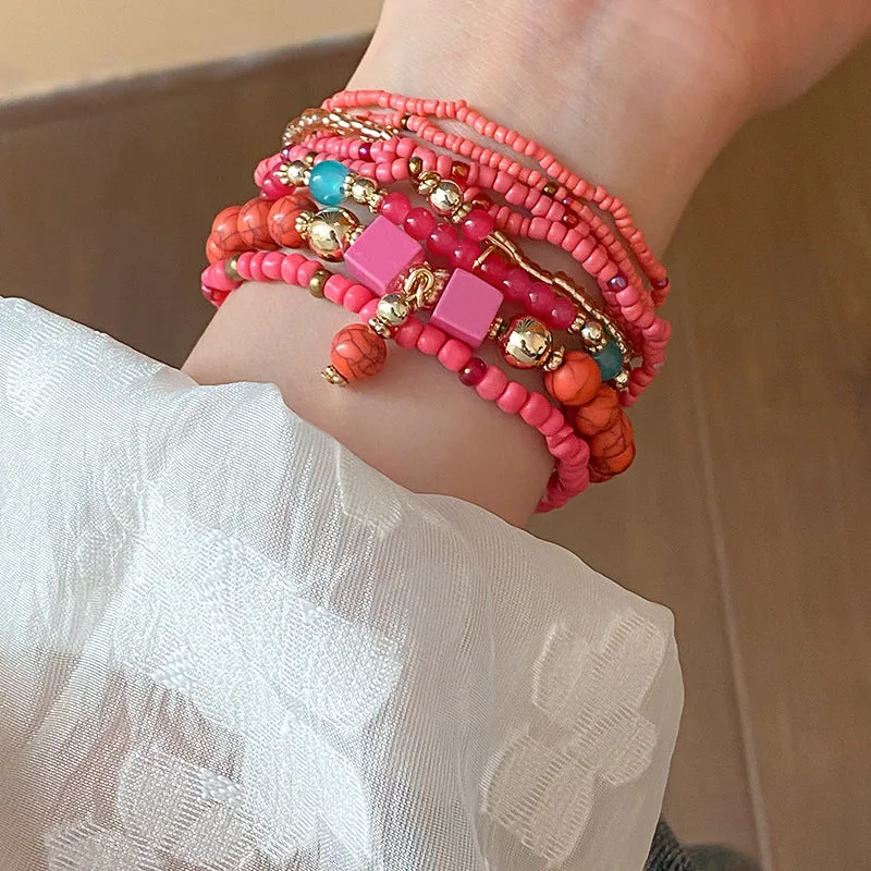Resin Rice Bead Bracelet sold by Charming Charlie product image thumbnail 5
