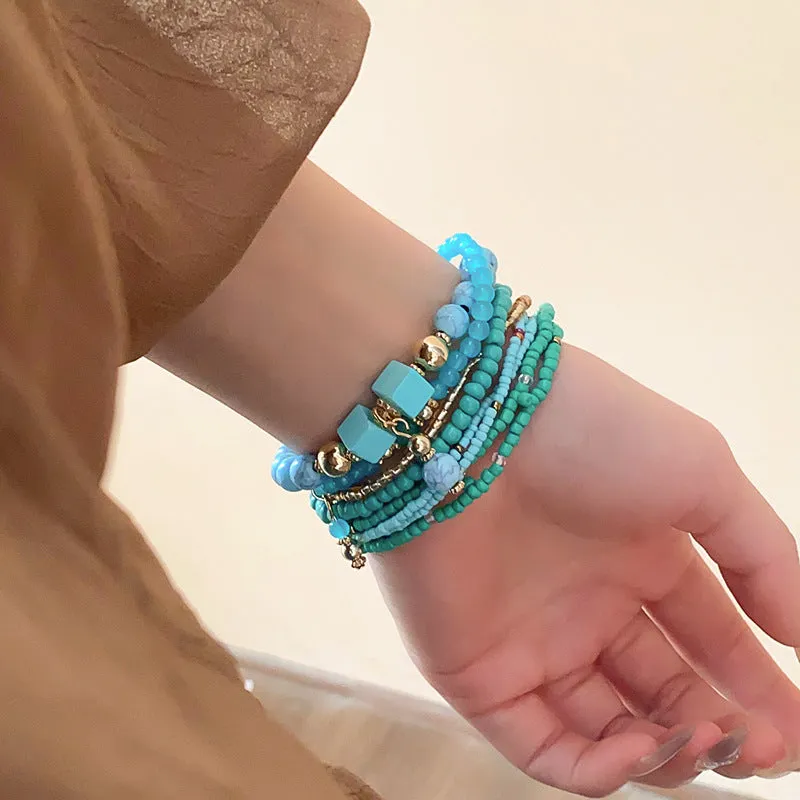 Resin Rice Bead Bracelet sold by Charming Charlie product image thumbnail 3