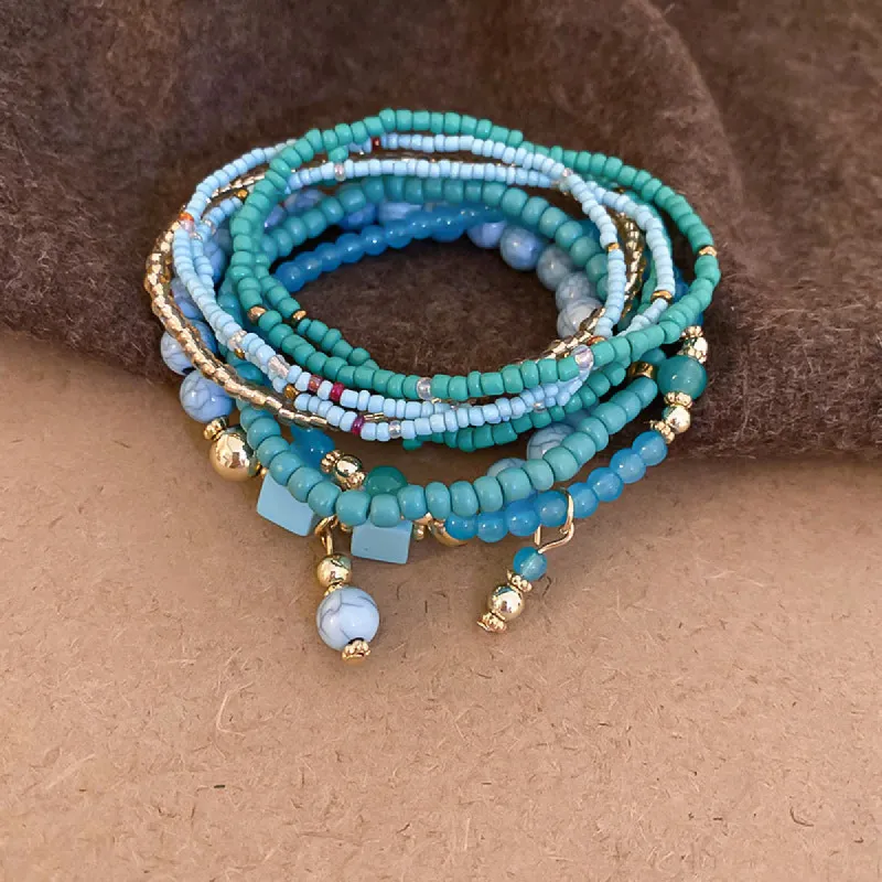 Resin Rice Bead Bracelet made by Charming Charlie