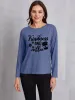 KINDNESS AND COFFEE Round Neck T-Shirt sold by Charming Charlie