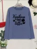 KINDNESS AND COFFEE Round Neck T-Shirt sold by Charming Charlie