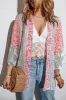 Swiss Dot Printed Open Front Cover Up sold by Charming Charlie
