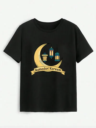 RAMADAN KAREEM Round Neck T-Shirt sold by Charming Charlie product image thumbnail 3