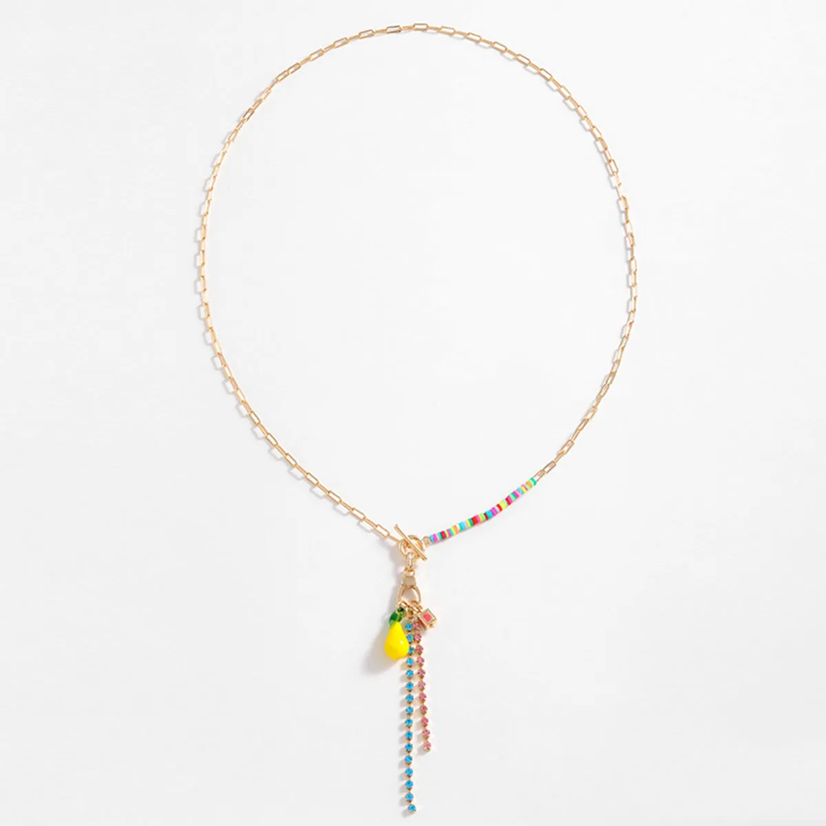 Gold-Plated Soft Ceramic Pendant Necklace sold by Charming Charlie product image thumbnail 4